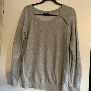 GAP Size M Gray 100% Cotton Sweatshirt